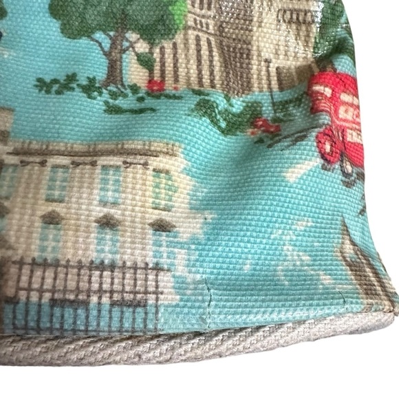 CATH KIDSTON LINDON SCENE OILCLOTH 3 PIECE TRAVEL SET - Picture 11 of 12